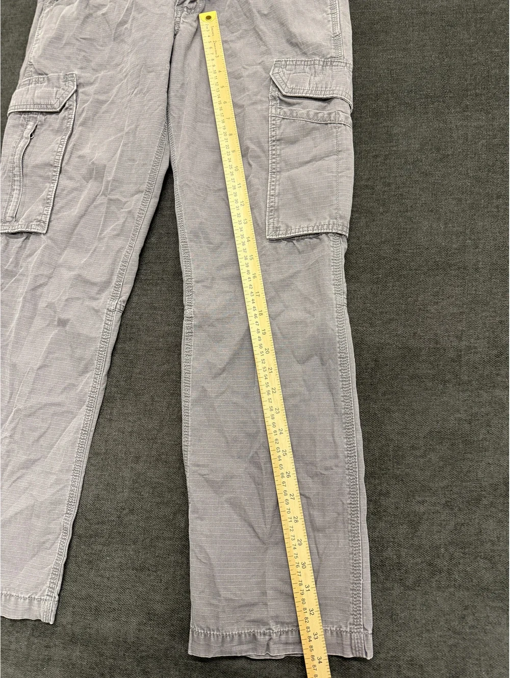 Gray Cargo Pants Size 32x32